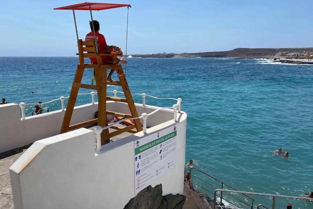 Fragancias Del Mar & Wifi Apartman Poris de Abona Kültér fotó